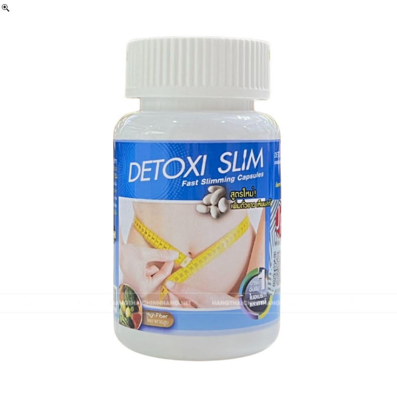Viên giảm cân Detoxi Slim Thái Lan lọ 30 viên