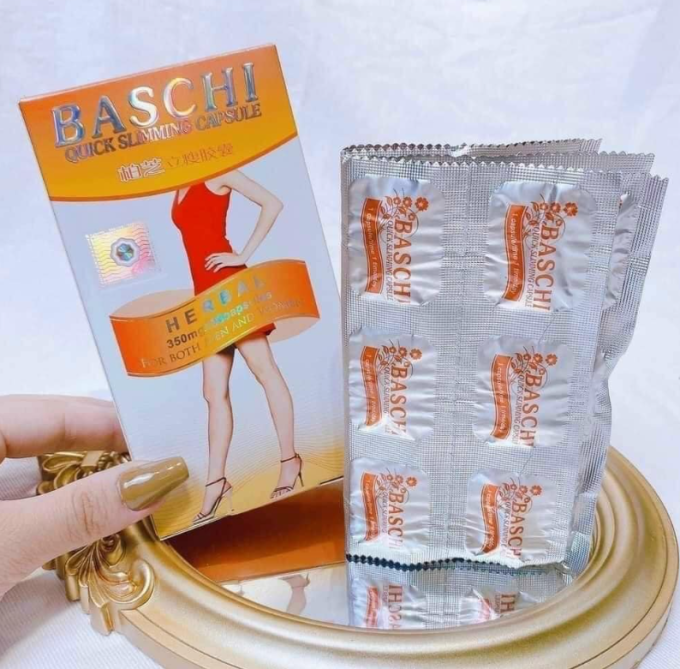 Baschi Cam Giảm Cân 30 Viên – Hàng Chính Hãng, Giảm  5-7kg Sau 1 Liệu Trình