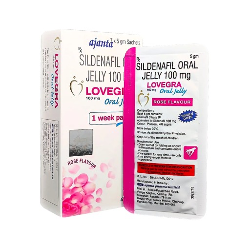 Thạch Tăng Cường Sinh Lý Nữ 3 Gói Love gra Oral Jelly chính hãng