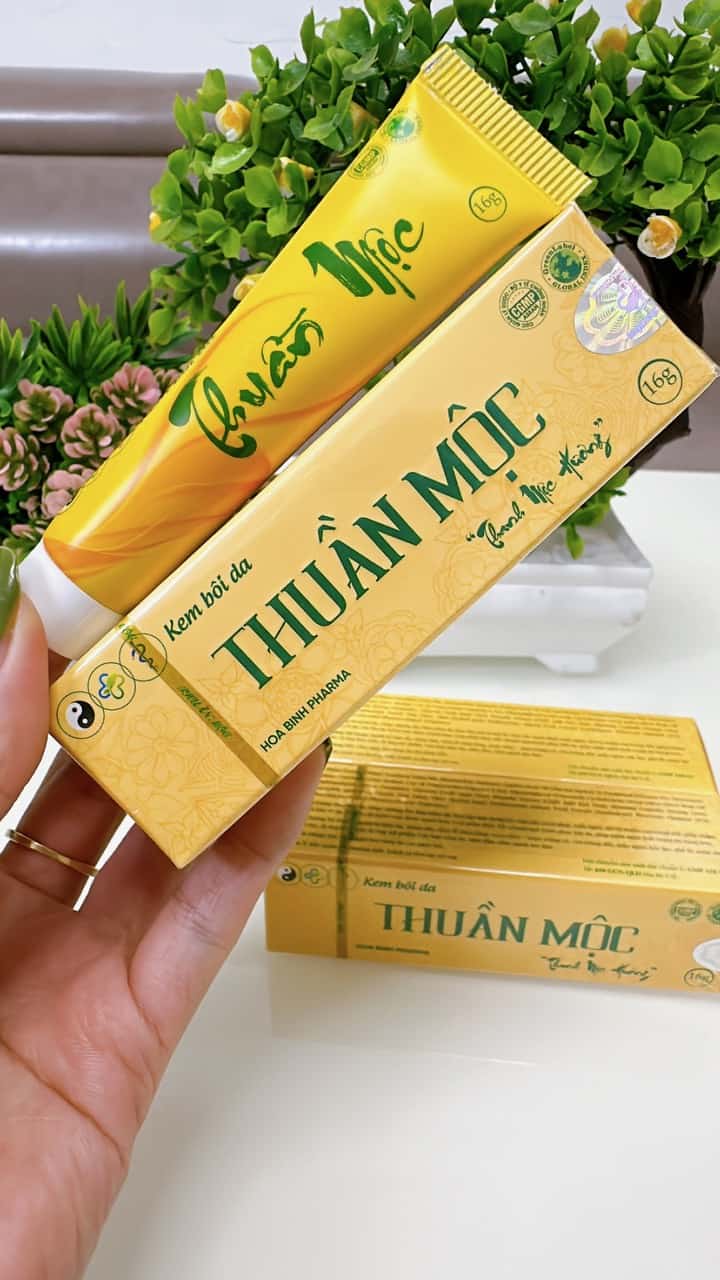 Kem bôi da Thuần Mộc 13g – Thanh Mộc Hương