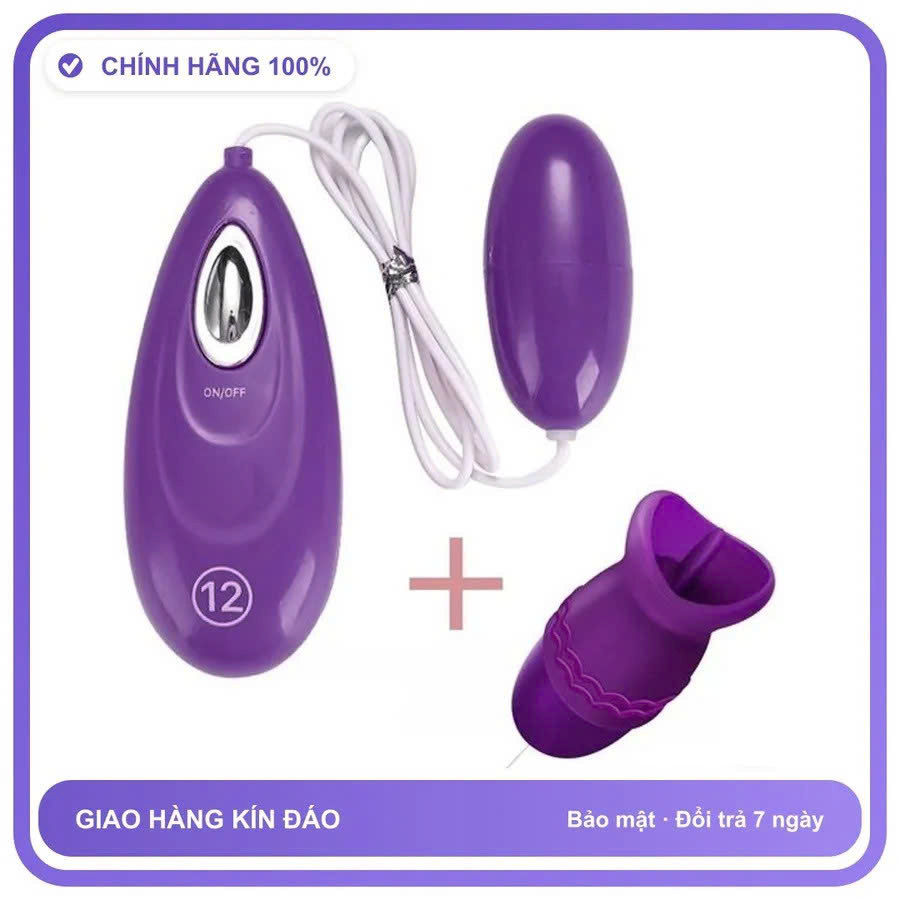 Trứng rung Tròn dùng pin Shengle Plus