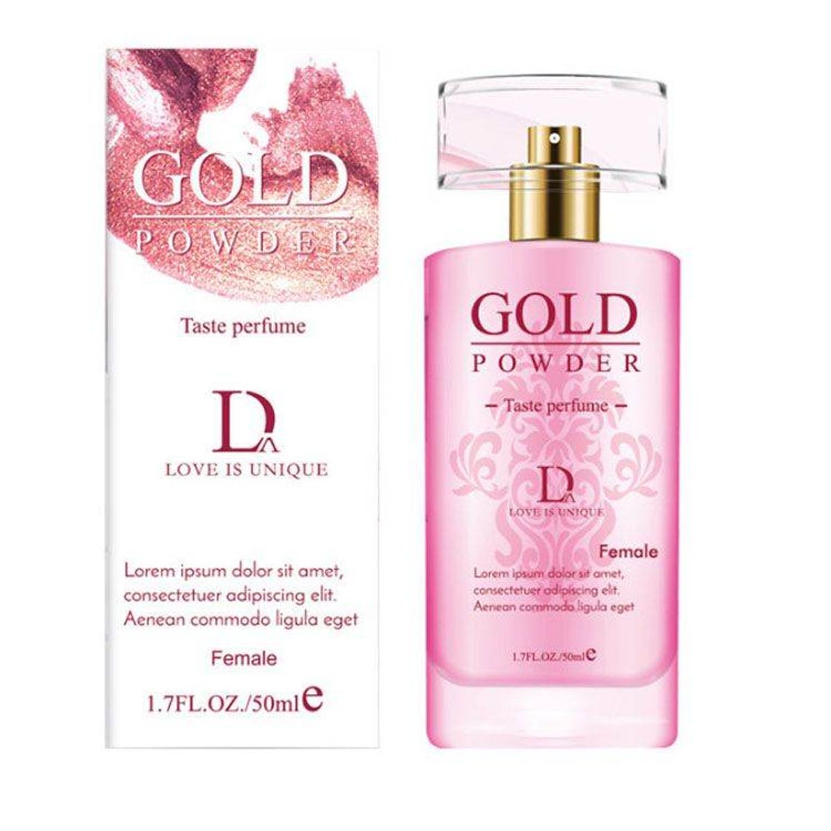 Nước hoa Kích Thích Nam Nữ Gold Powder D 50ml tăng cường ham muốn, quyến rũ