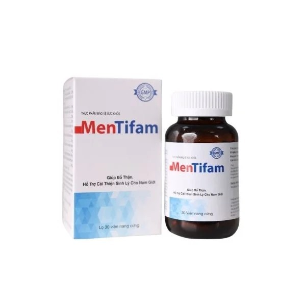 Mentifam Hỗ trợ tăng cường sinh lực cải thiện sinh lý